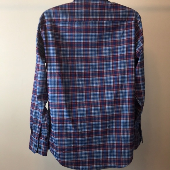 NWT - NEW Crown Sport Plaid Long-Sleeved Button-Up - Picture 6 of 8